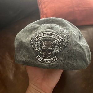 Harley Davidson Peaky Blinders style Flat grey cap, size M